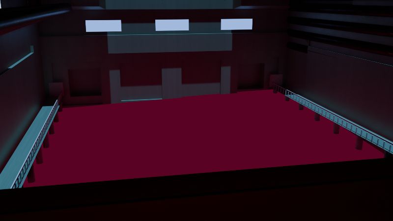 Component of a Final for a Photoshop class modeled in Blender